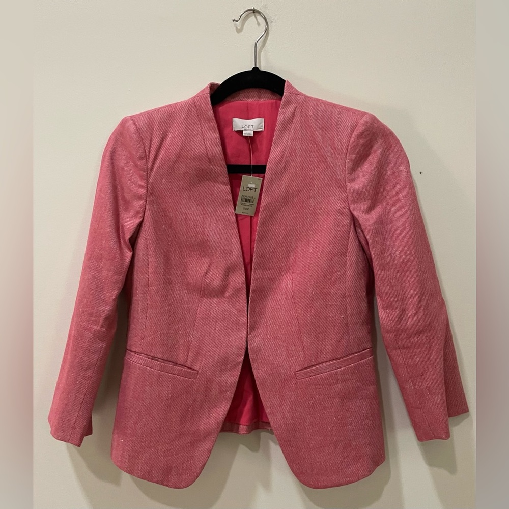 LOFT red blazer  NWT